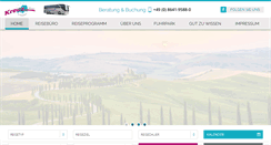 Desktop Screenshot of kreuz-reisen.de